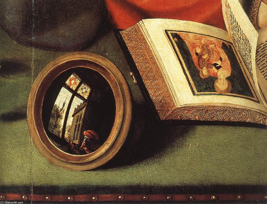 El Prestamista Y Su Esposa (detalle) — Quentin Matsys