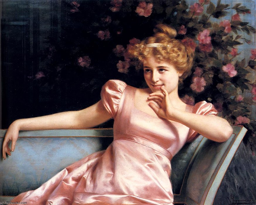 Reggianni Vittorio A Young Beauty — Vittorio Reggianini