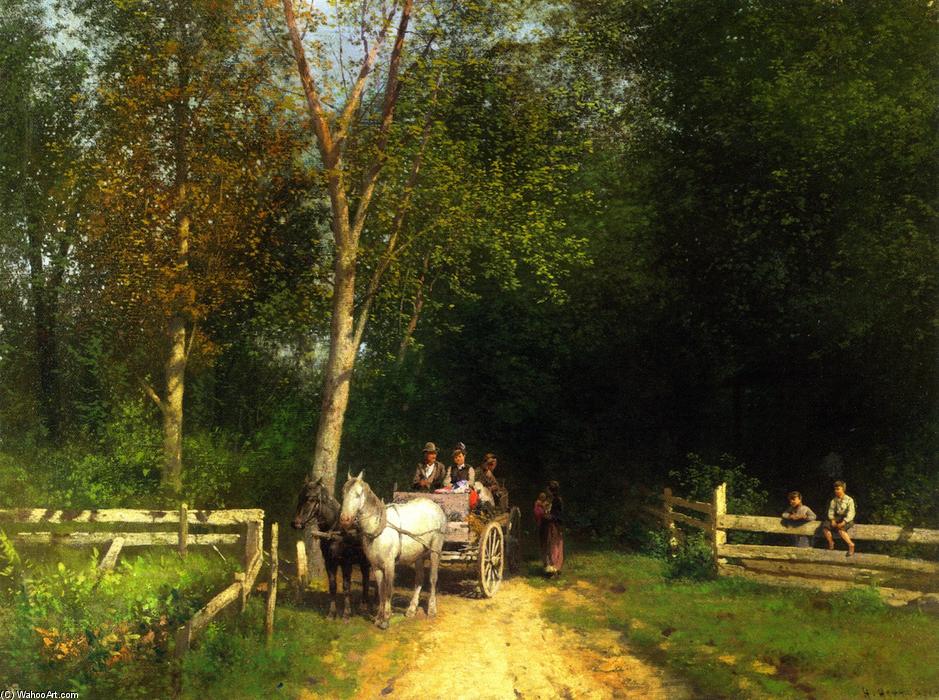 A Country Home — Herman Herzog