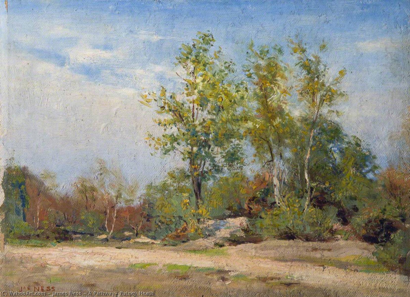 A Pathway, Putney Heath — James Ness