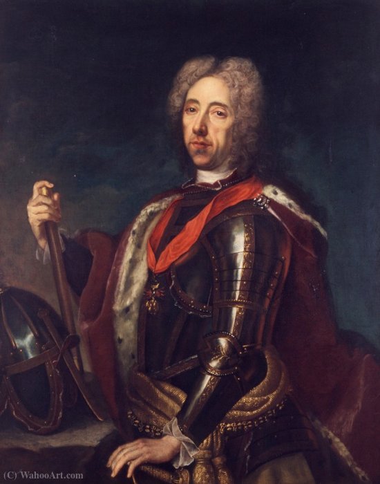 Portrait Of Prince Eugene Of Savoy — Jan Kupecky