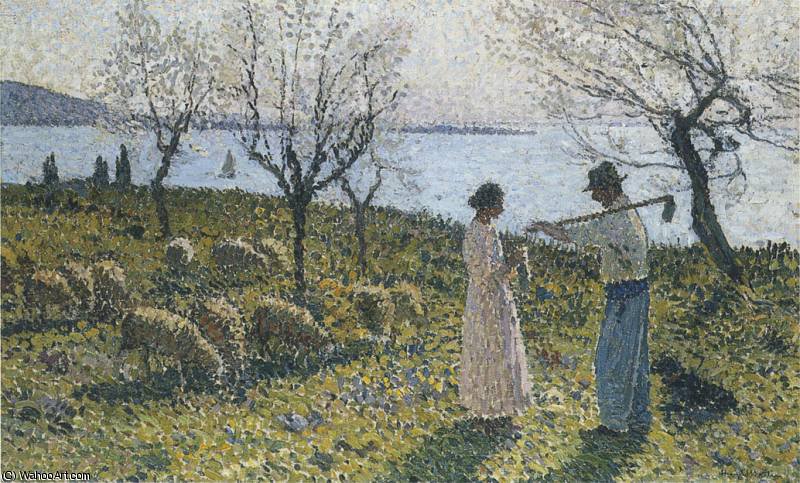 Idylle Sketch — Henri Jean Guillaume Martin
