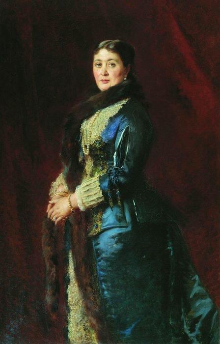 Portrait Of Princess M.orlova-davydova — Konstantin Yegorovich Makovsky