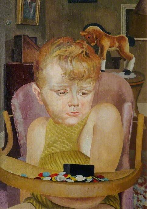 Baby In A High Chair — Sir Stanley Spencer