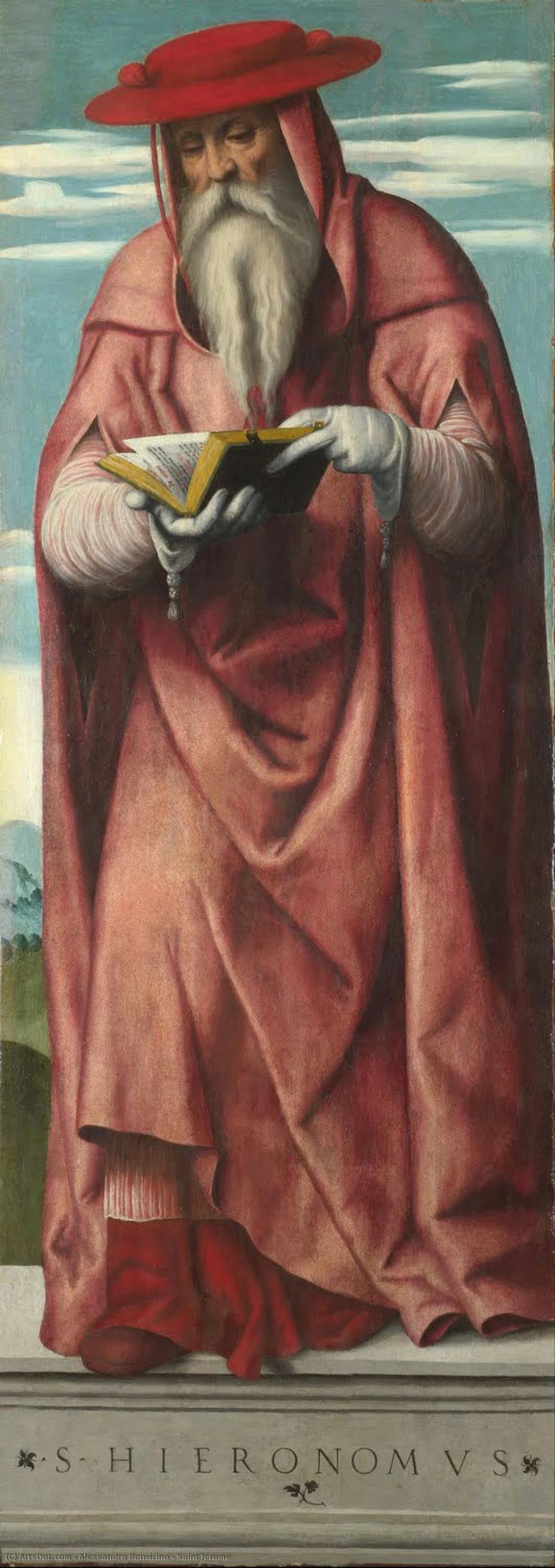 Saint Jerome — Alessandro Bonvicino