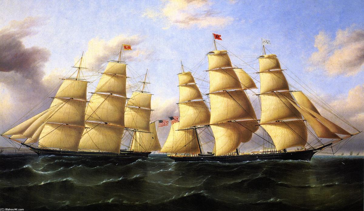 The Contest'' And ''young America'''' — James Edward Buttersworth