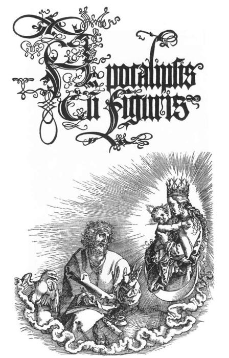 Die Offenbarung Des Heiligen Johannes: Titelblatt Der Zweiten Lateinischen Ausgabe Von 1511 — Albrecht Dürer
