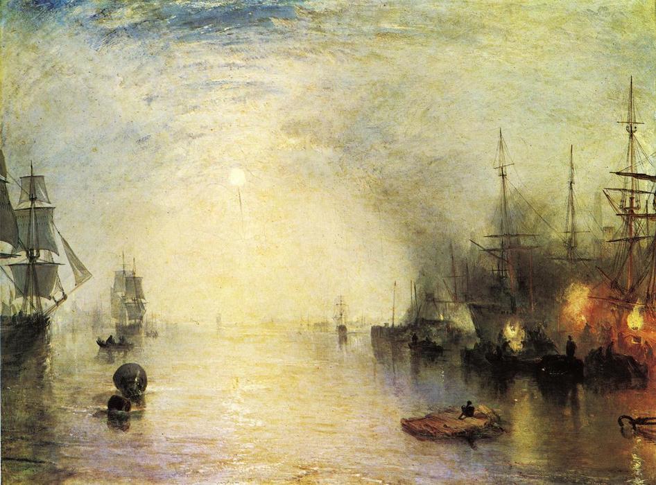 Keelmen Heaving In Coals By Night — Јозеф Турнер