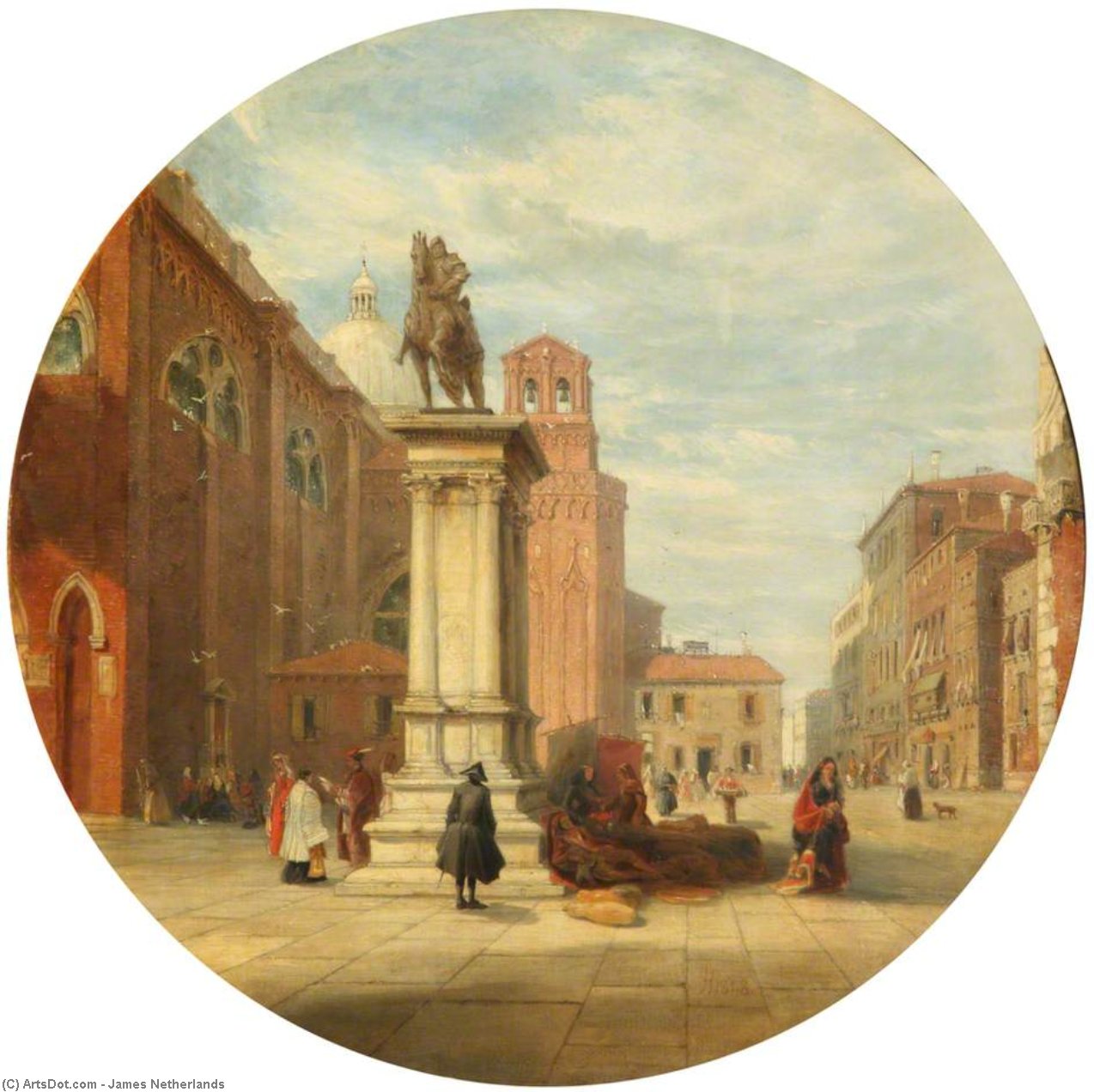 The Colleoni Monument And The Church Of Santi Giovanni E Paolo — James Netherlands