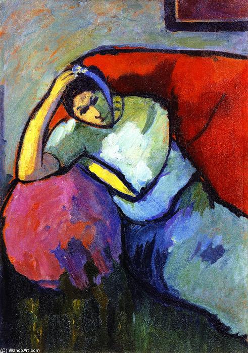 Sitting Woman — Alexej Von Jawlensky