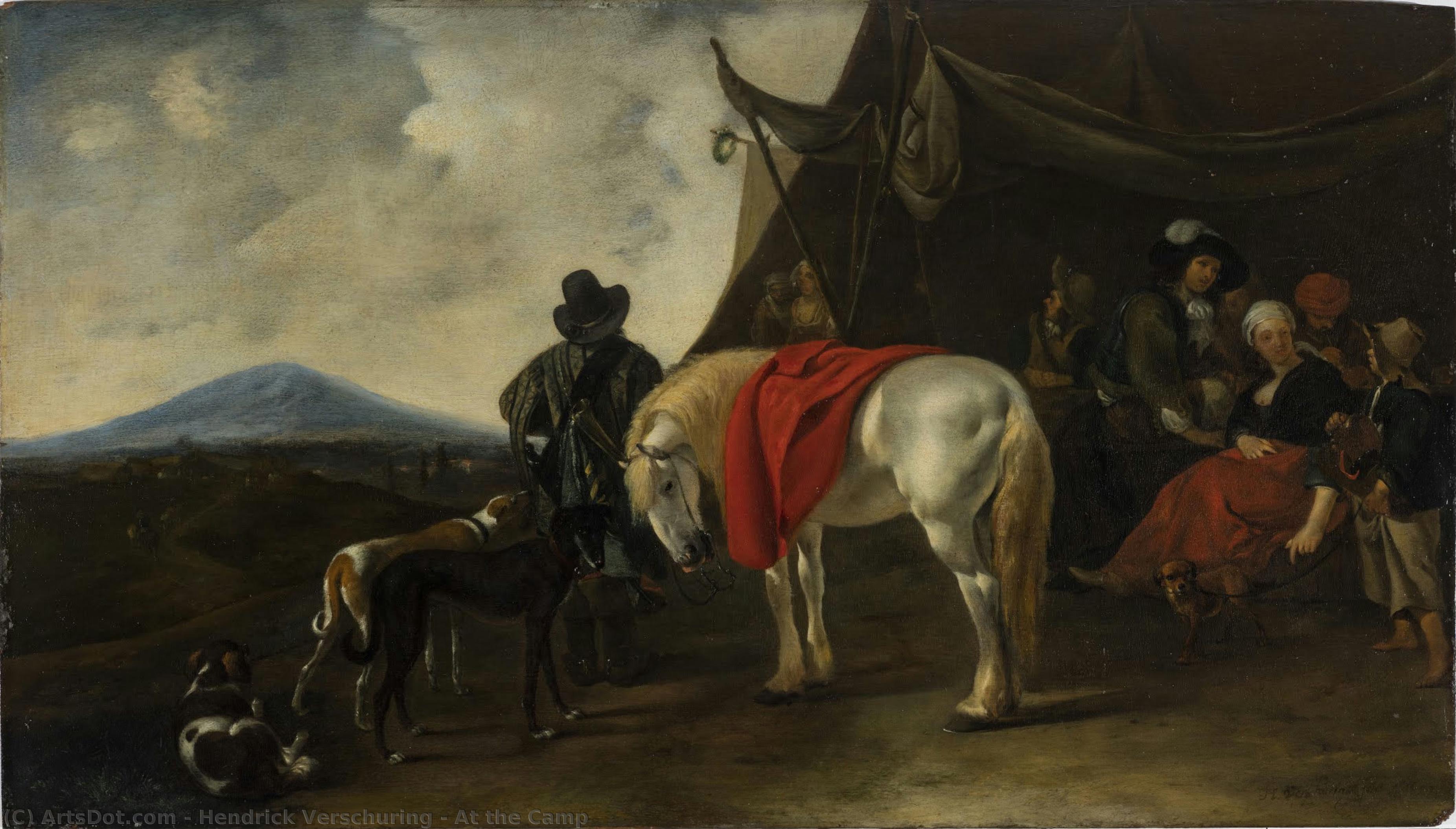 At The Camp — Hendrick Verschuring