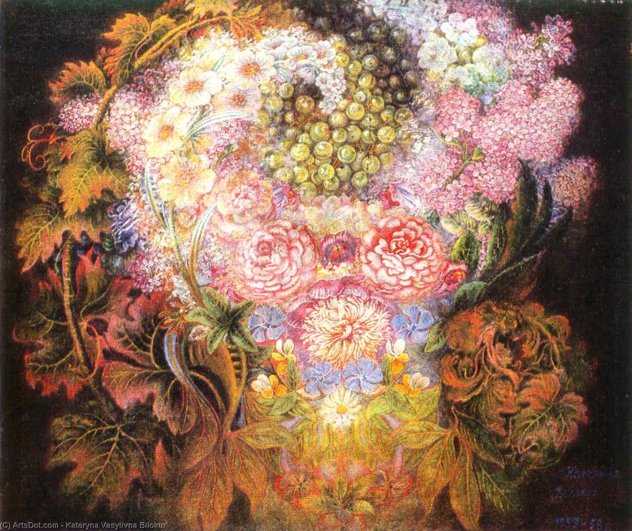 Flowers And Viburnum — カテリーナ・ビロクル