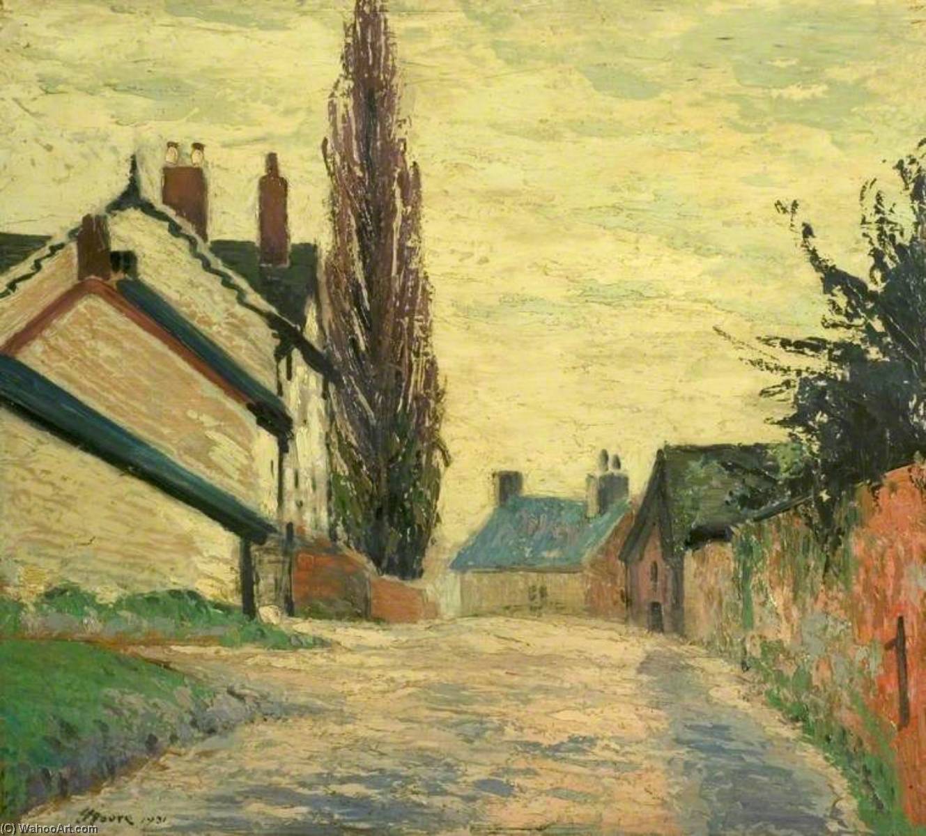 Derbyshire Village — William D Moore