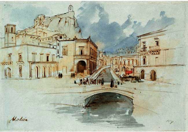 Modica, Sicily — Edward Lear
