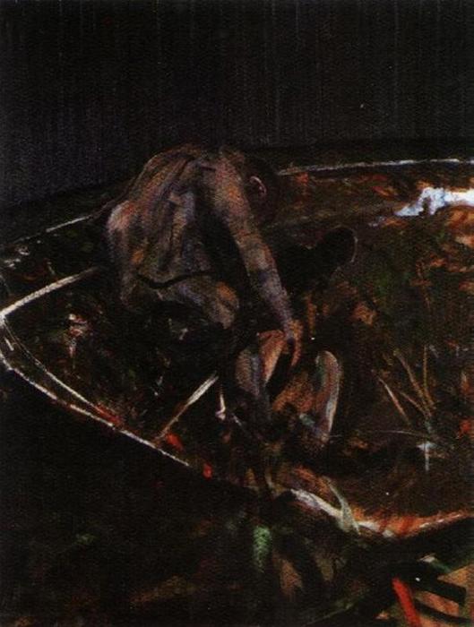 Figure In A Landscaspe — フランシス・ベーコン