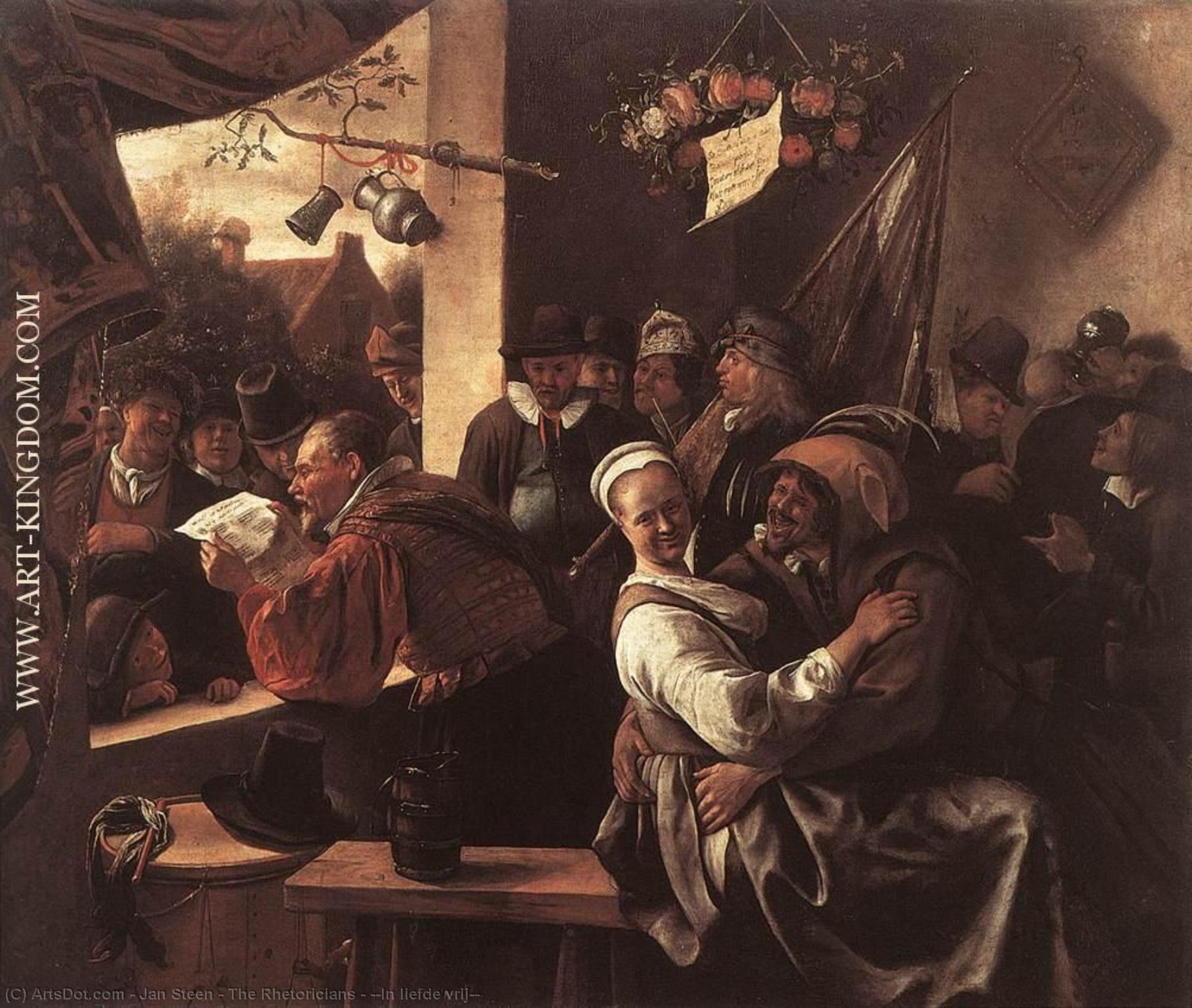 The Rhetoricians - ''in Liefde Vrij'' — Jan Havickszoon Steen