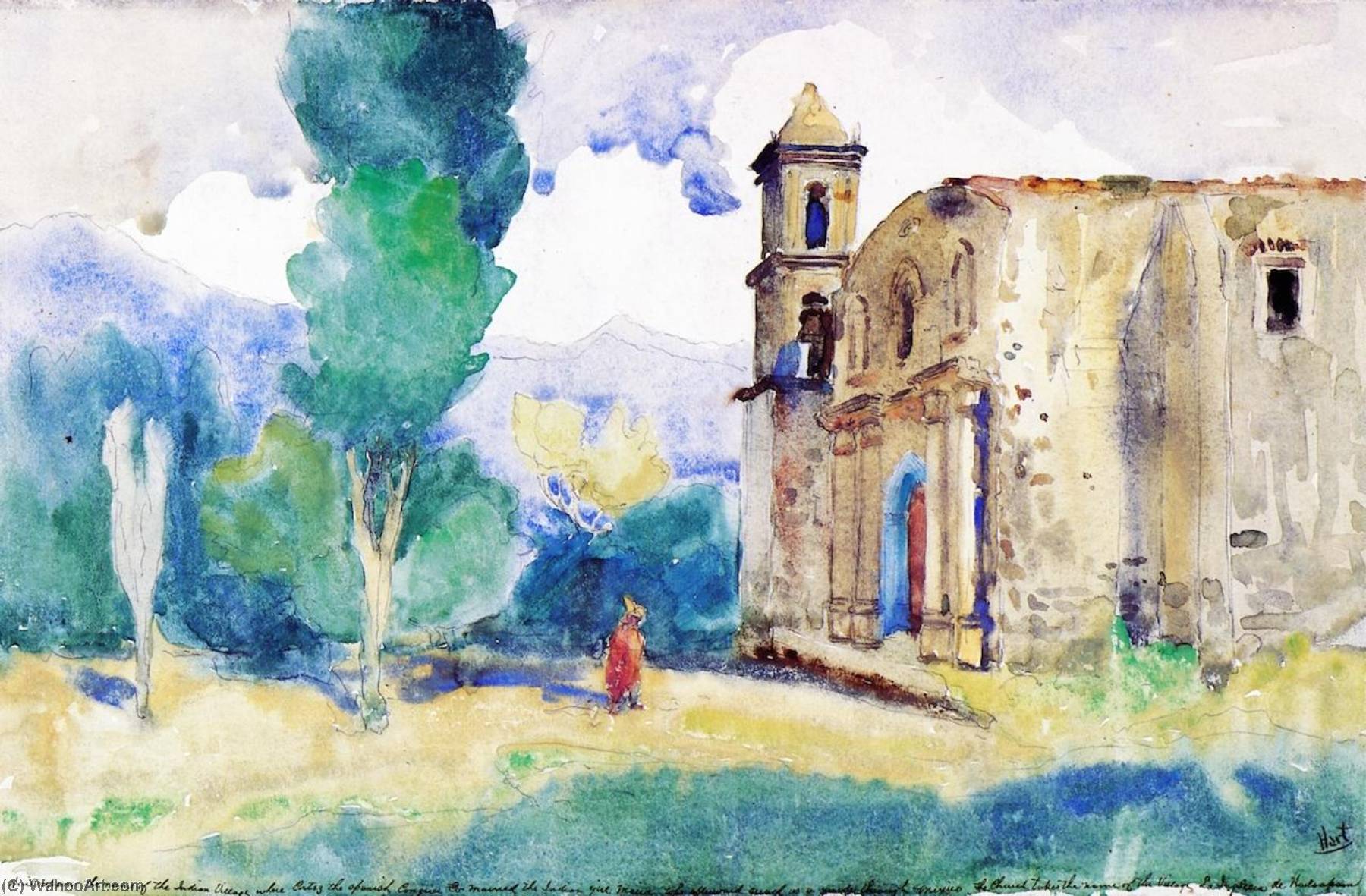 La Iglesia De Huilopan — George (pop) Overbury Hart