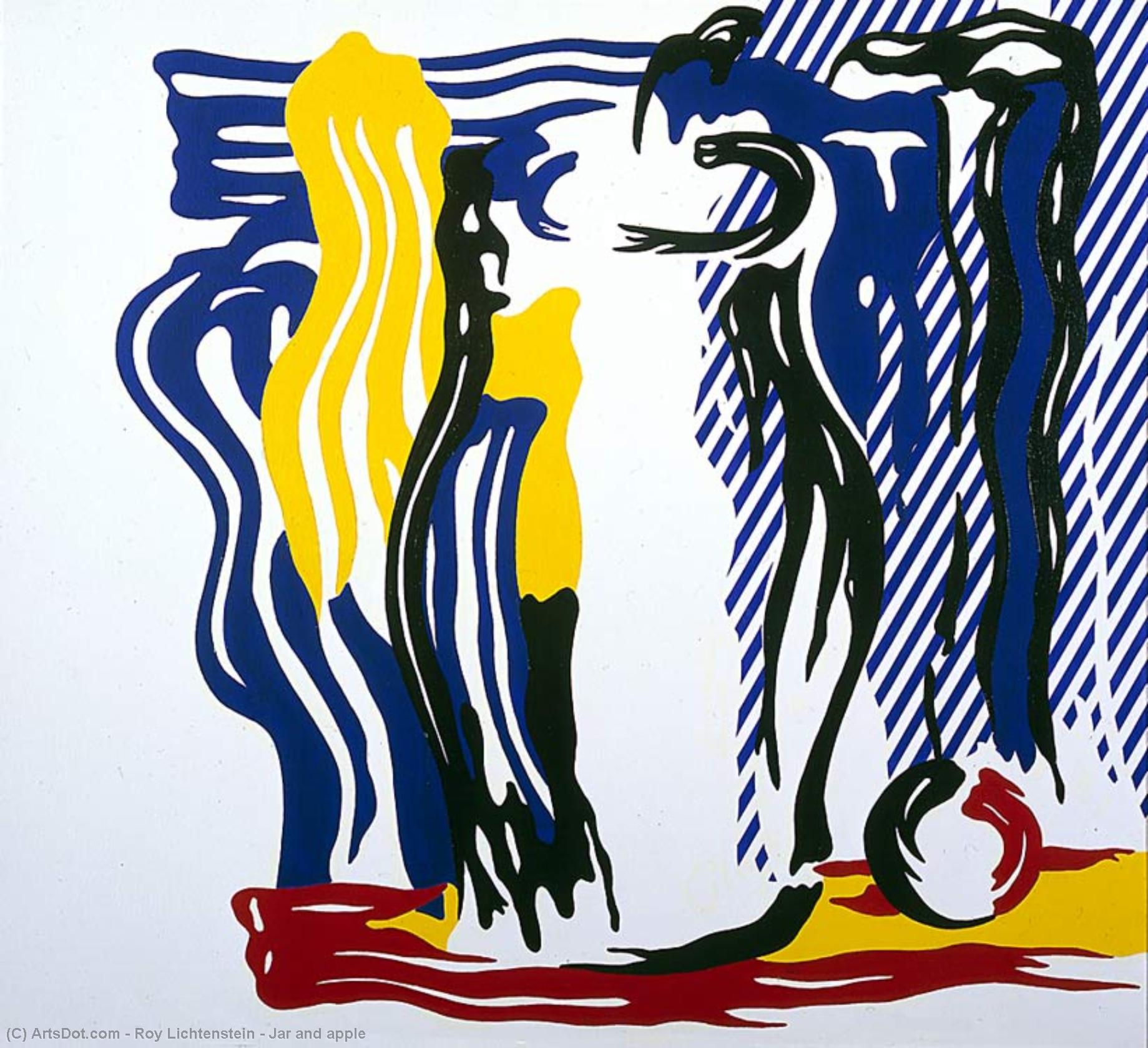 Frasco Y Manzana — Roy Lichtenstein