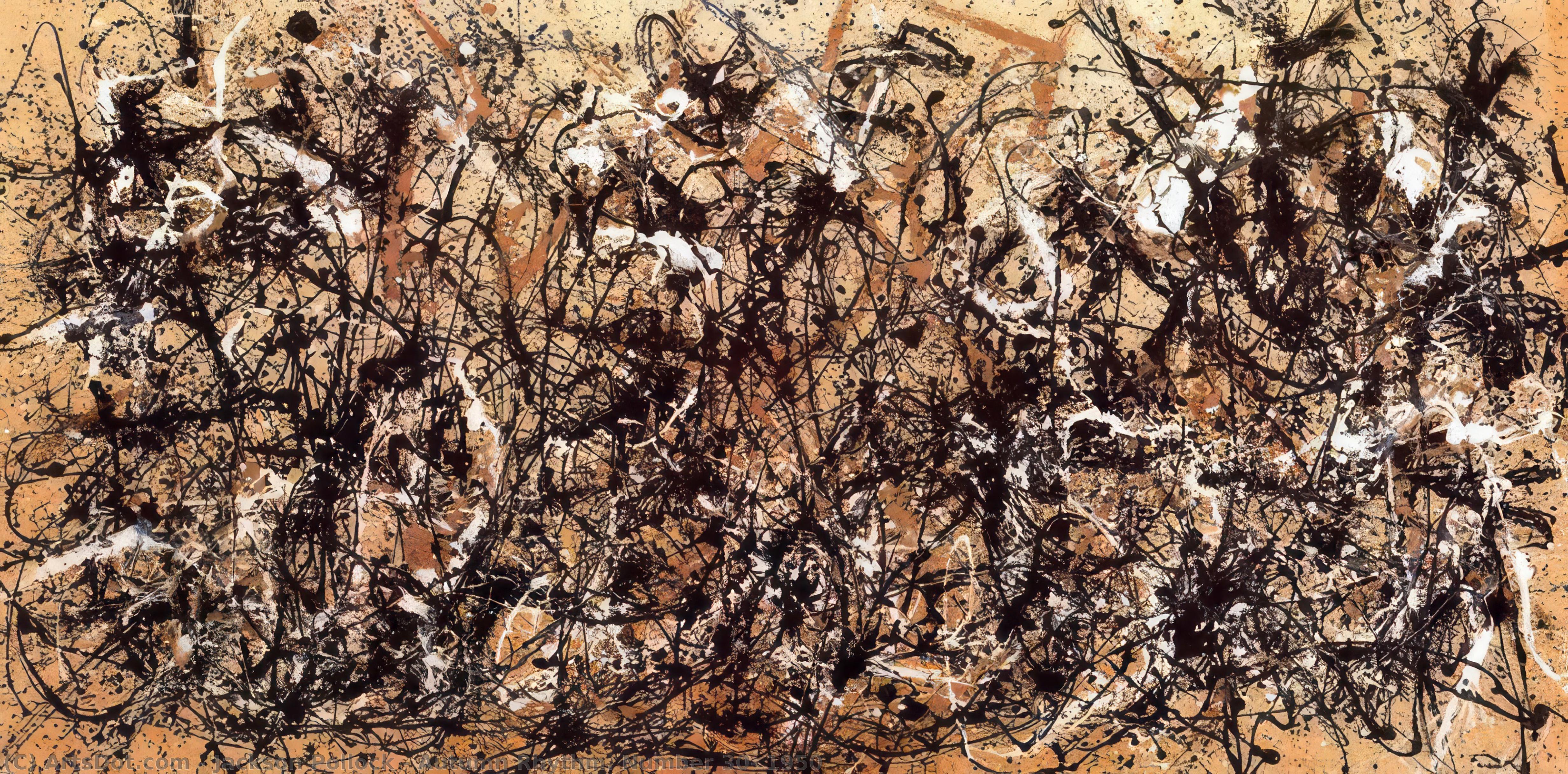 Autumn Rhythm. Number 30, 1950 — Paul Jackson Pollock
