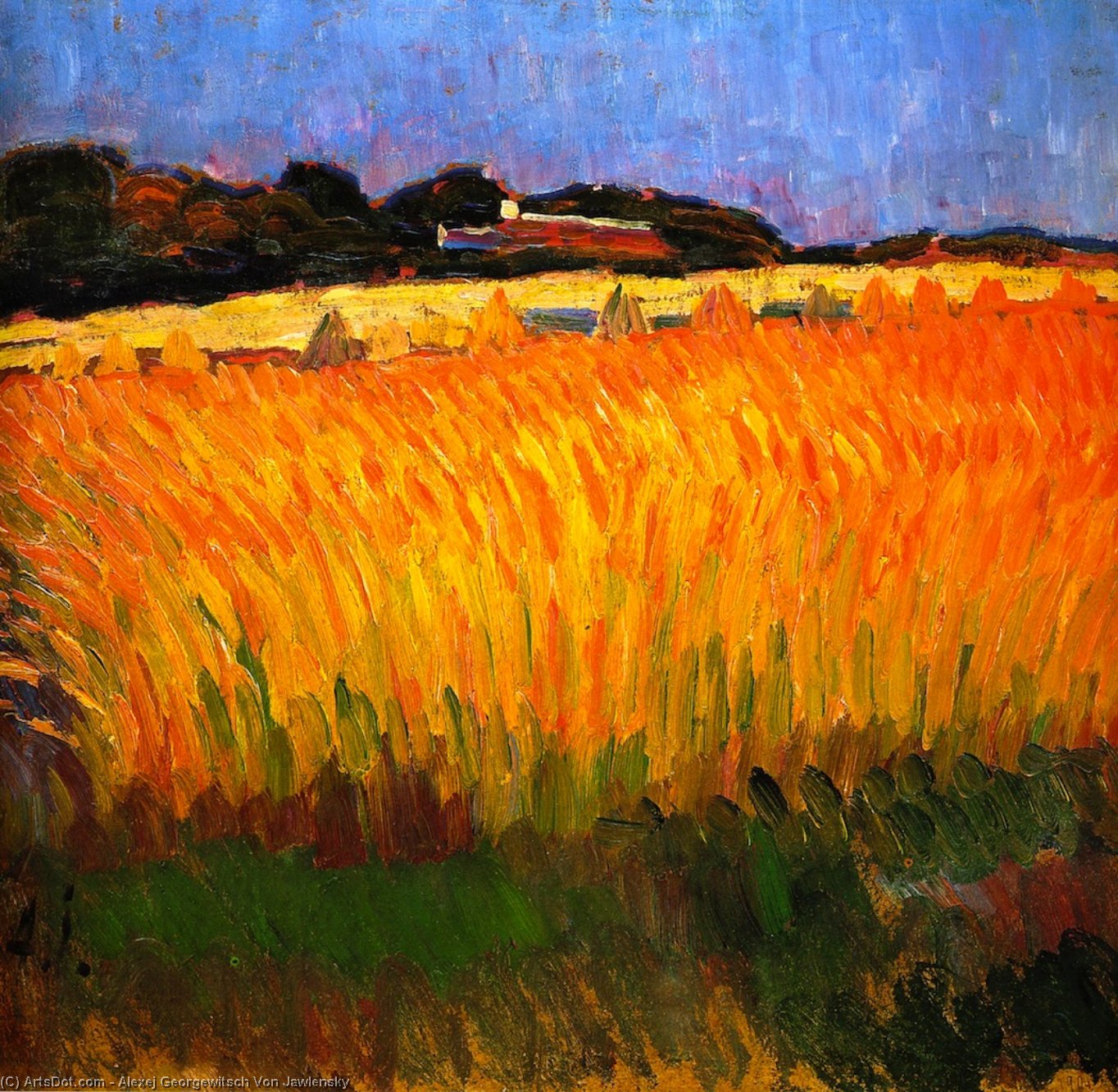 Cornfield — Alexej Von Jawlensky