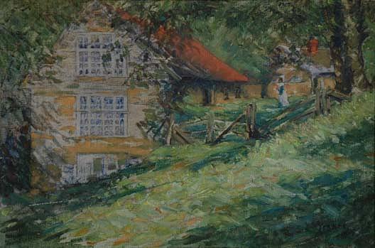 The Old Mill, (painting) — Mary Agnes Yerkes