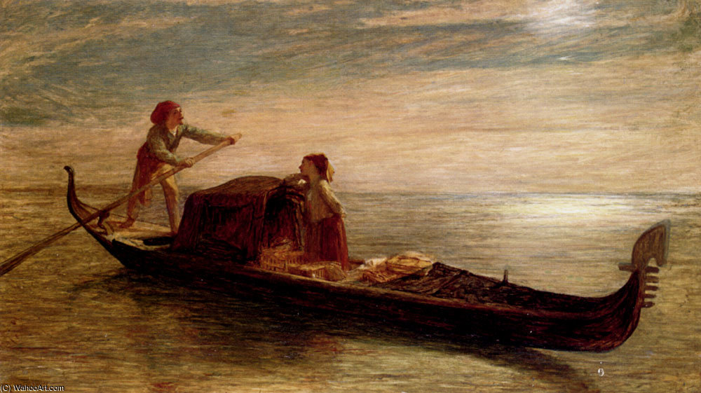 Sir William Quiller The Market Girl From The Lido — William Quiller Orchardson
