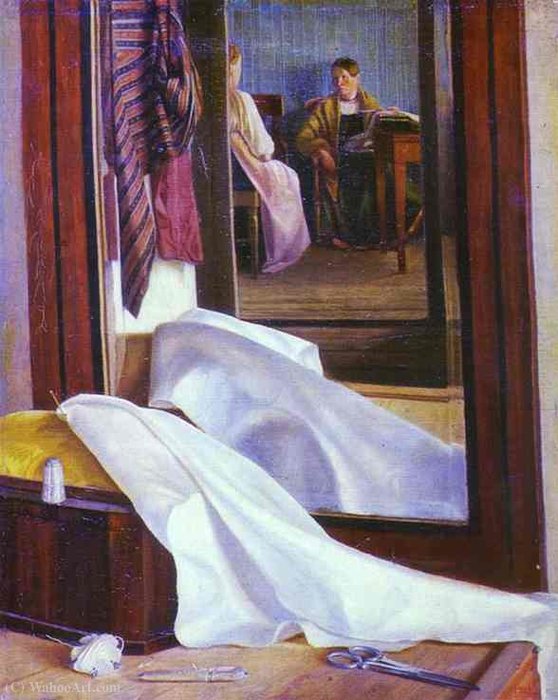 Reflection In The Mirror. — Grigori Vasilievich Soroka