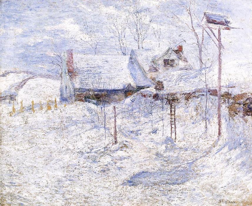 Last Touch Of Sun — John Henry Twachtman