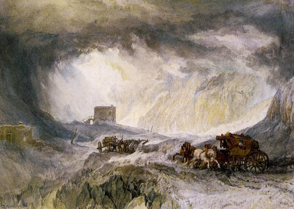 Passage Of Mount Cenis — Joseph Mallord William Turner