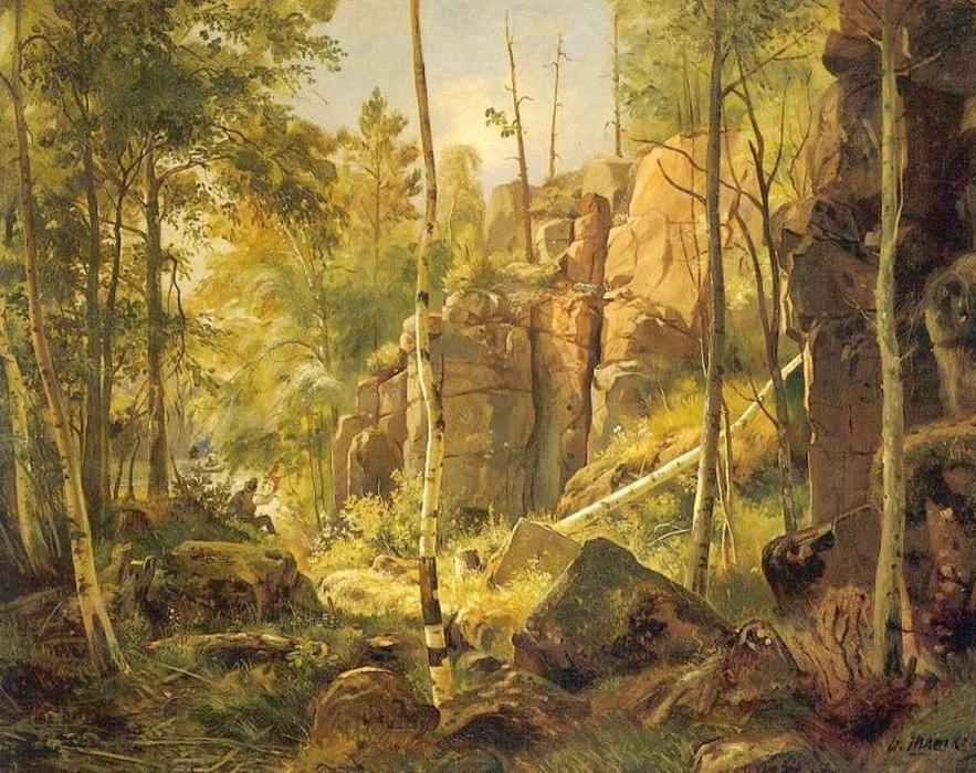 View On Island Valaam (place Kukko) 1 — Ivan Ivanovich Shishkin