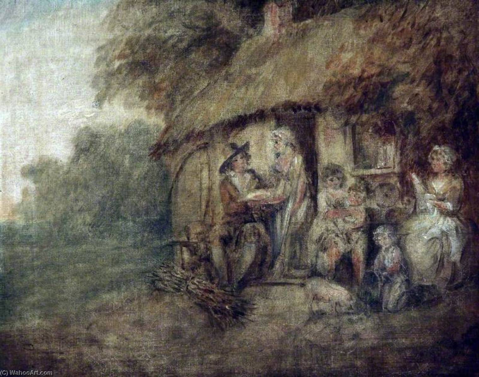 Outside A Country Inn — William Redmore Bigg