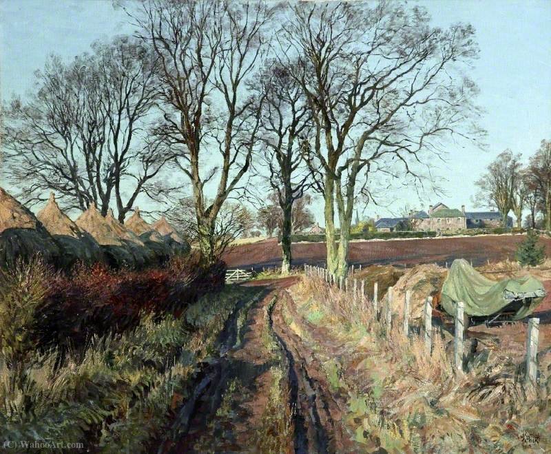 Winter Sunlight Mains Of Grey — James Mcintosh Patrick