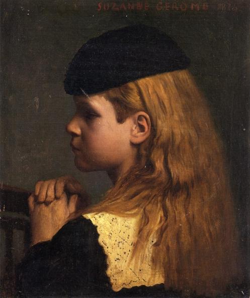 Portrait Of A Girl — Jean-léon Gérôme