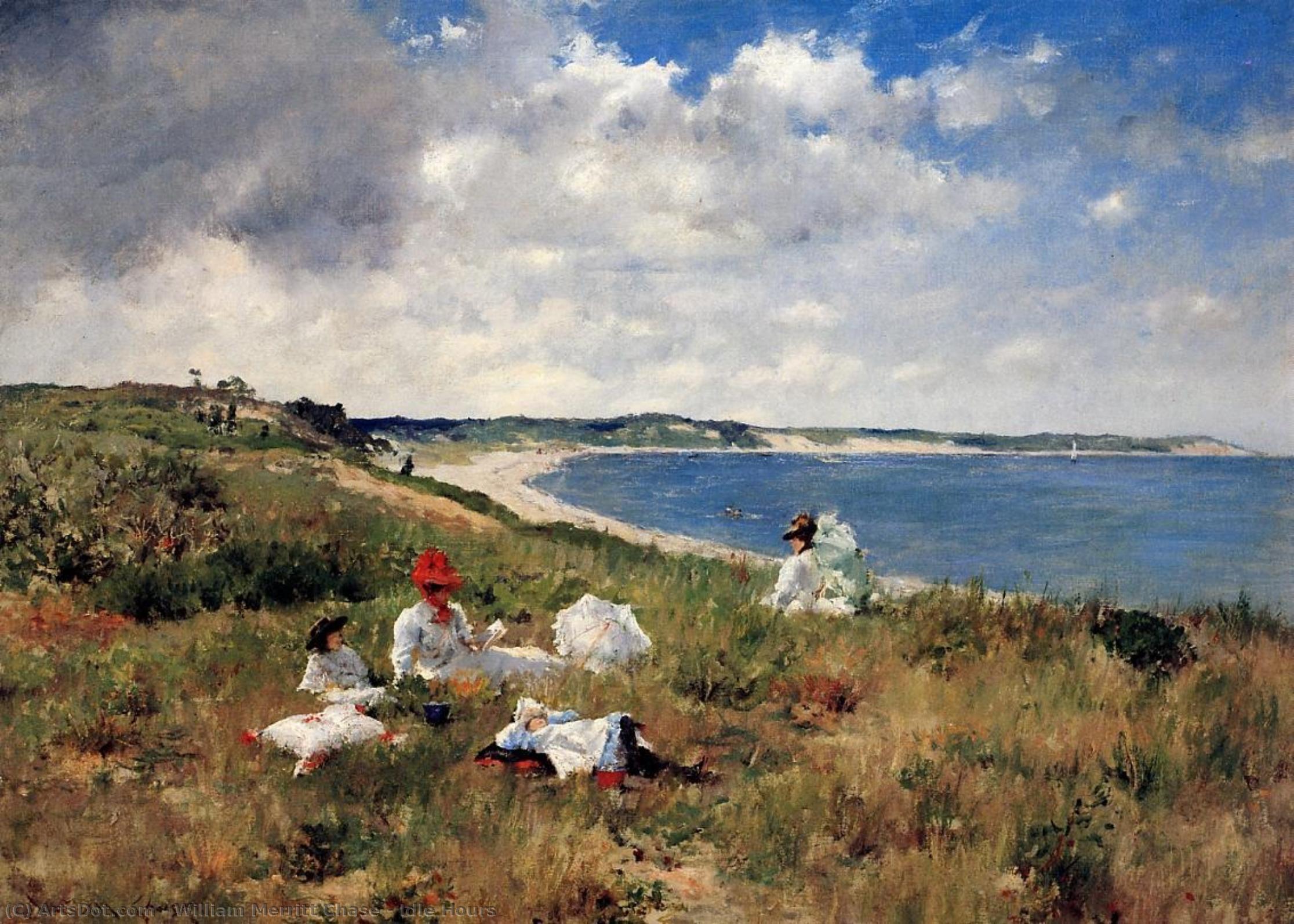 Idle Hours — William Merritt Chase