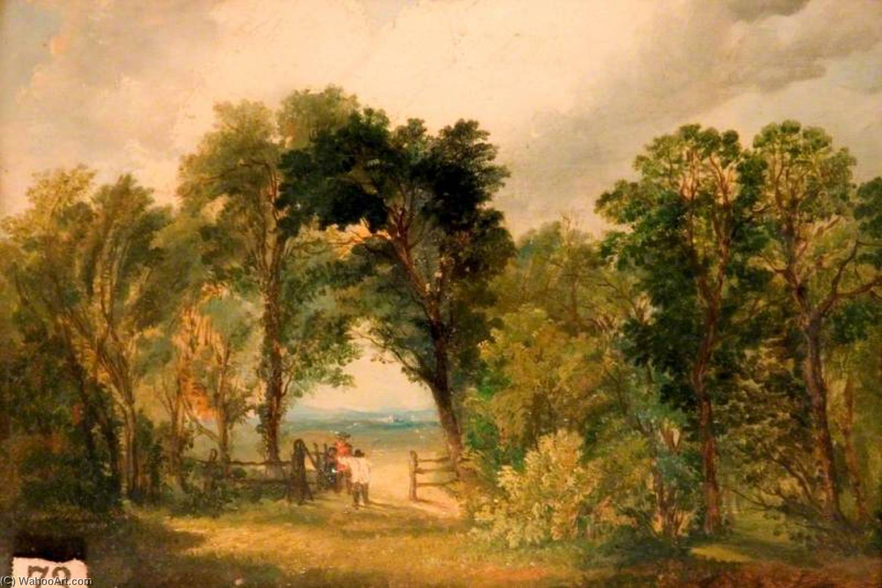 A Woodland Glade — Edward Calvert