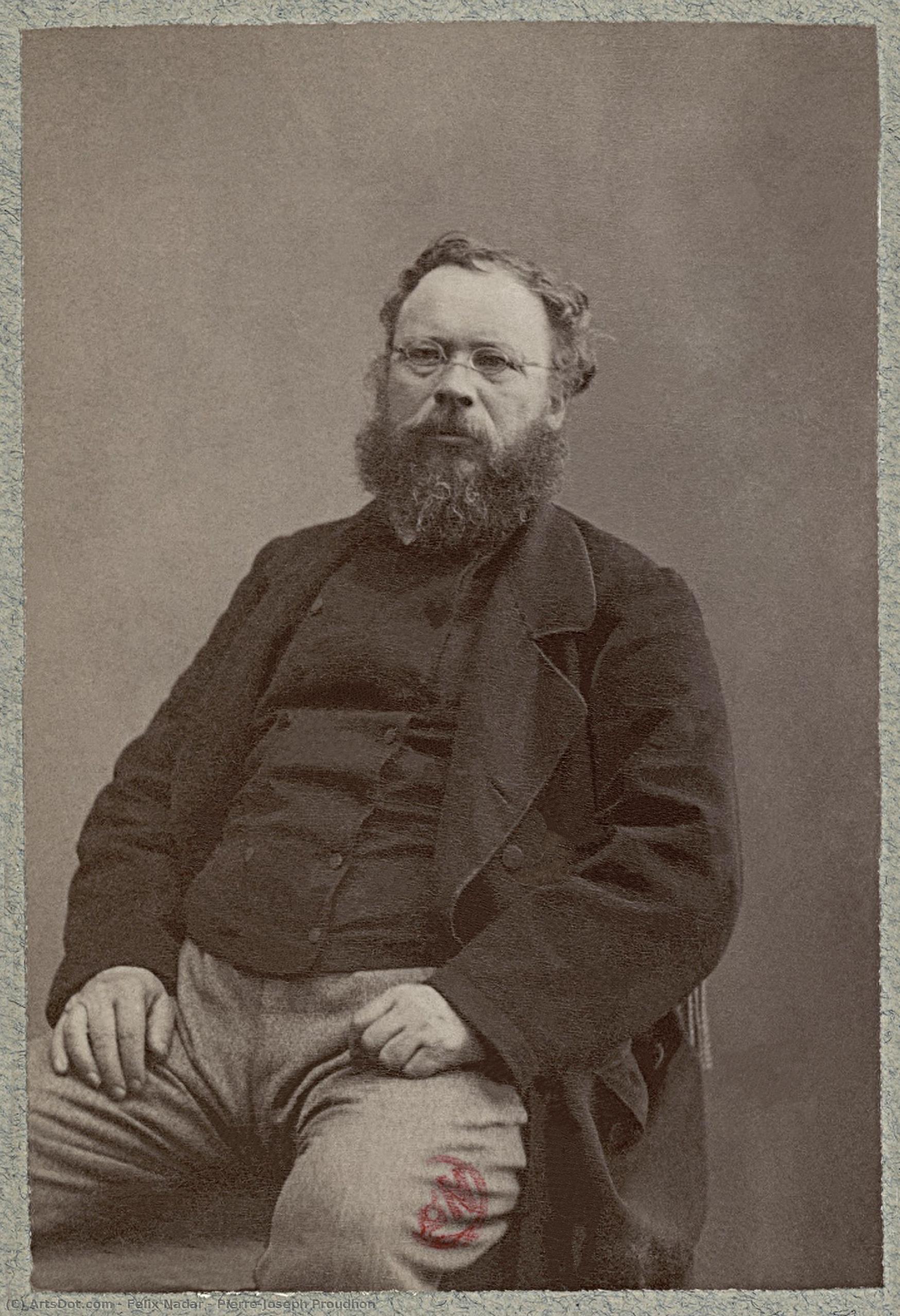 Pierre-joseph Proudhon — Félix Nadar