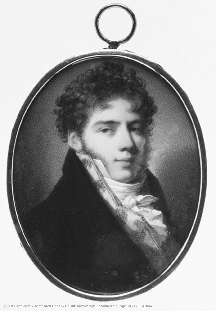 Count Alexander Ivanovich Sollogoub (1788–1844) — Johann Dominik Bossi