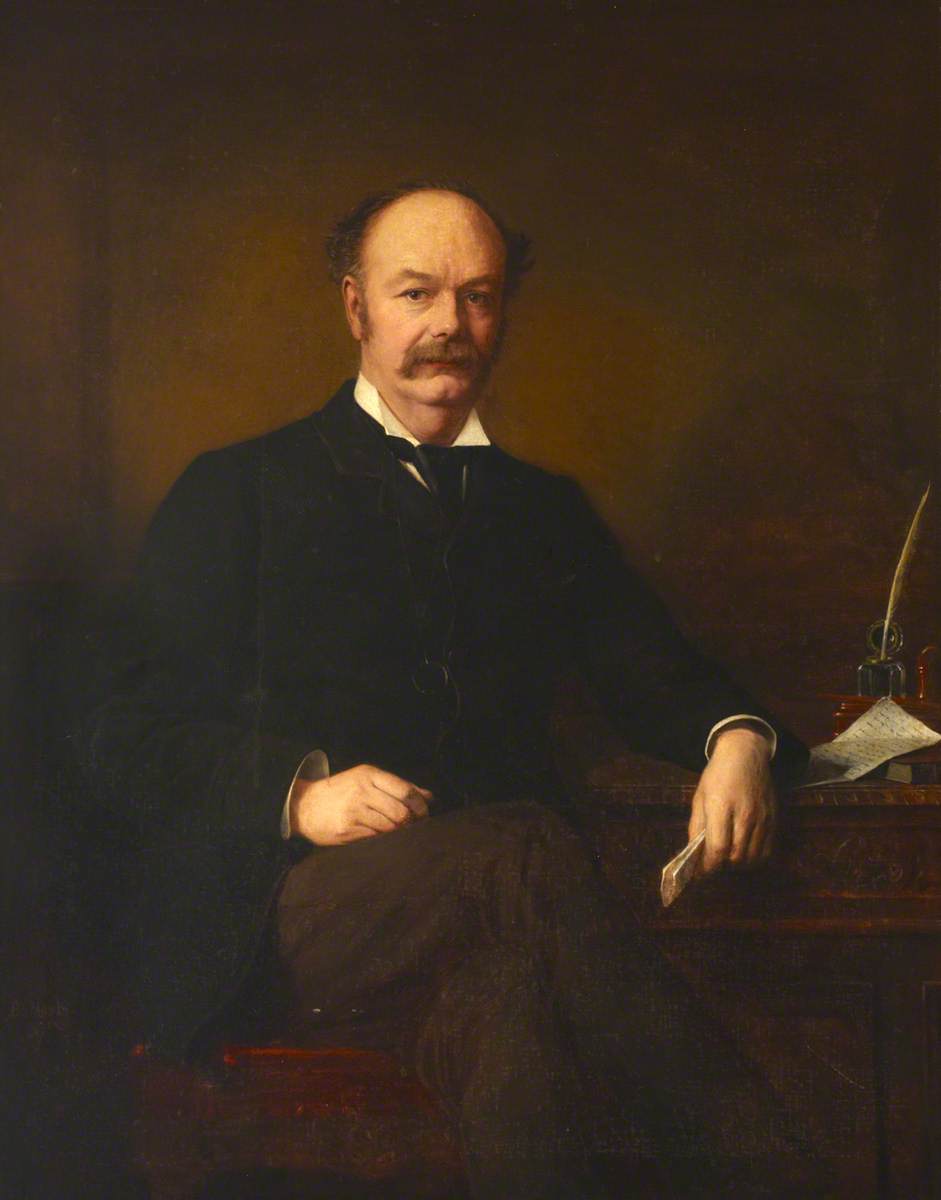 Sir Edward Montague Nelson, Esq. (1841–1919), Jp, Cc — Barnett Samuel Marks