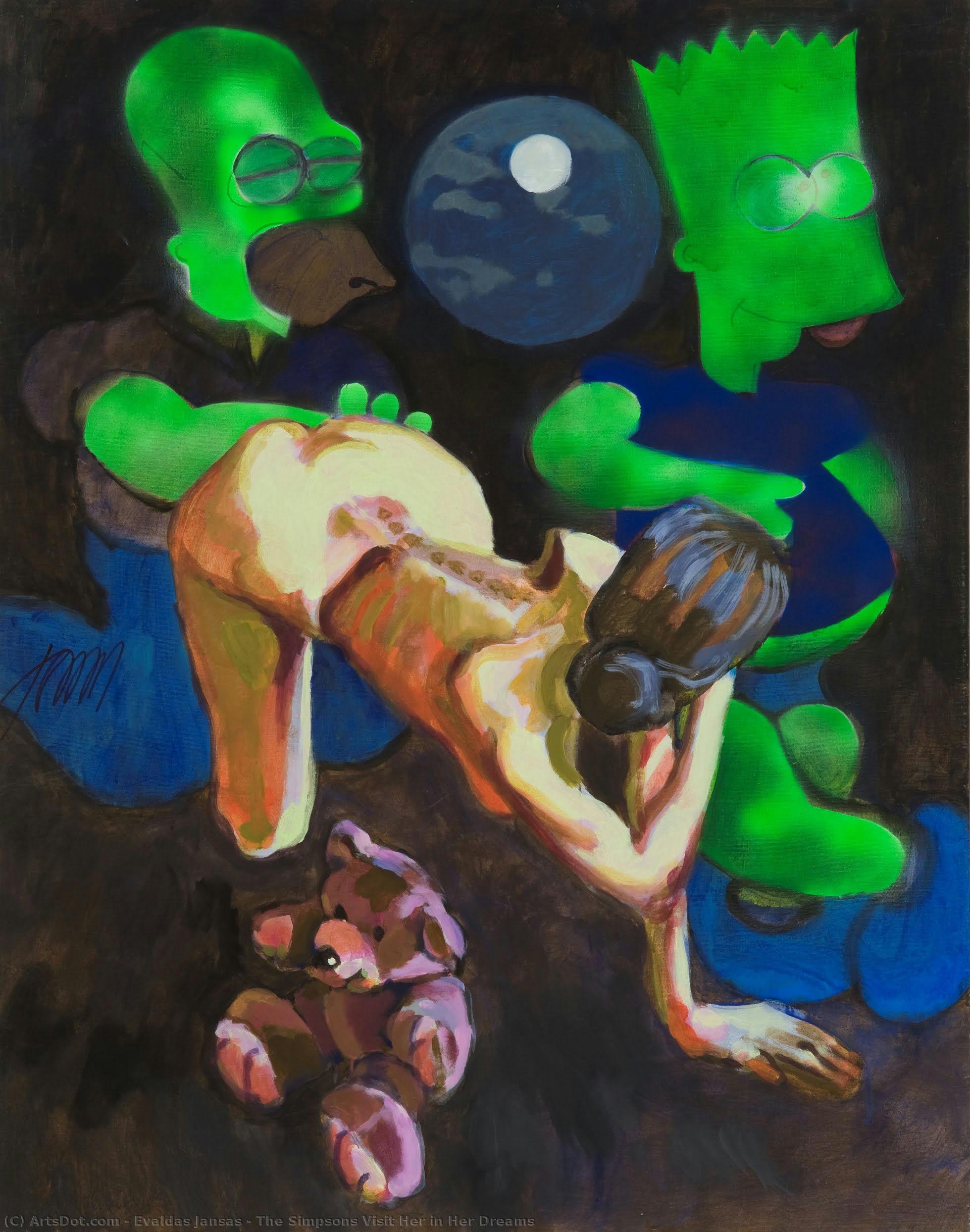 The Simpsons Visit Her In Her Dreams — Evaldas Jansas