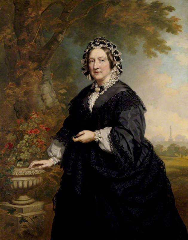 Anne Hood (1829–1917), Mrs George Luttrell — John Lindsay Lucas