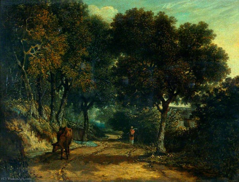 A Shady Country Road — George Vincent