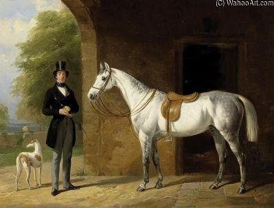 Rider With Horse — William Barraud