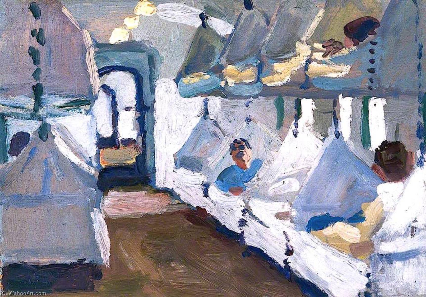 Interior Of A Naval Ambulance Train — Jan Godfrey Jervis Gordon