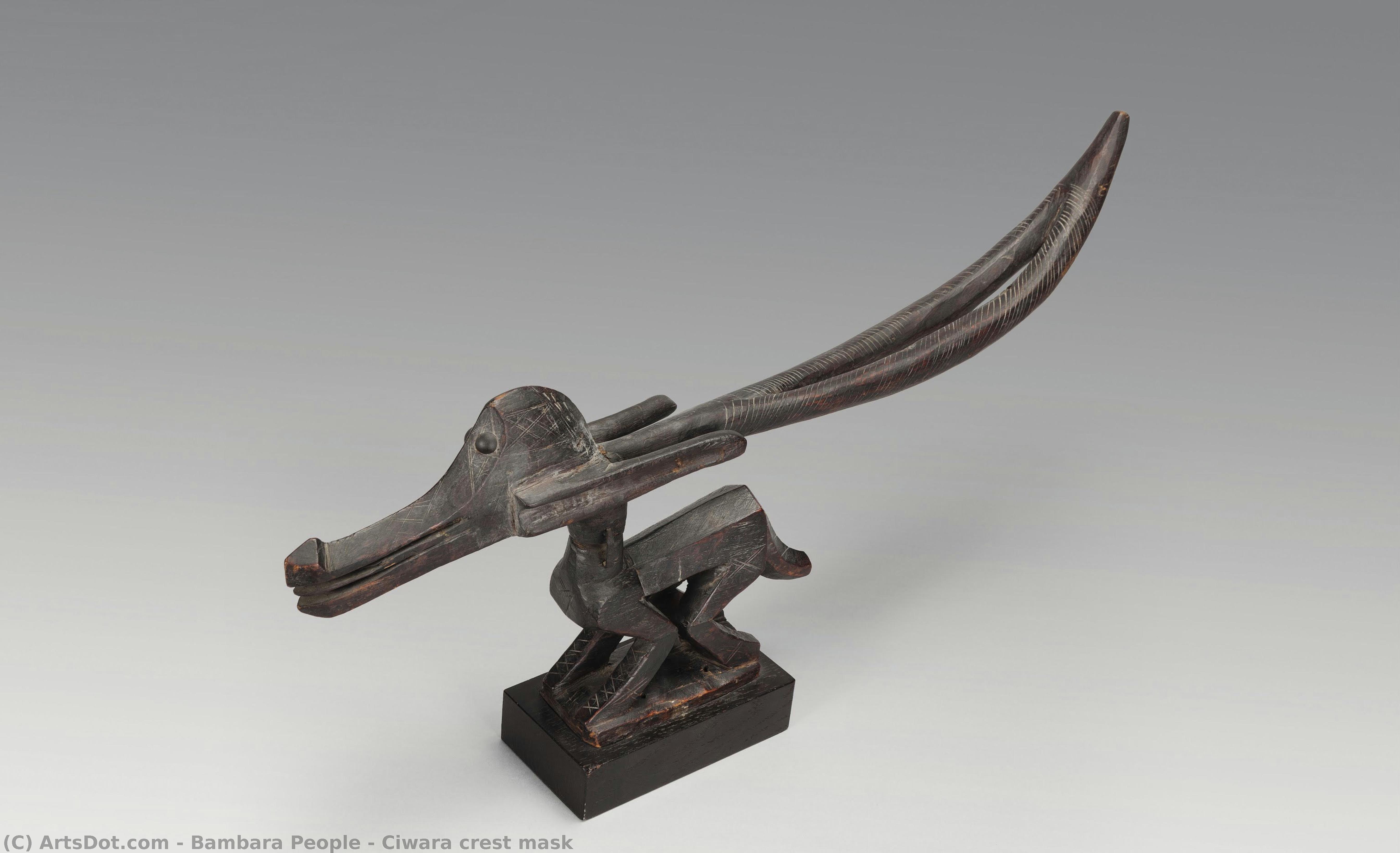 Ciwara Crest Mask — Bambara People