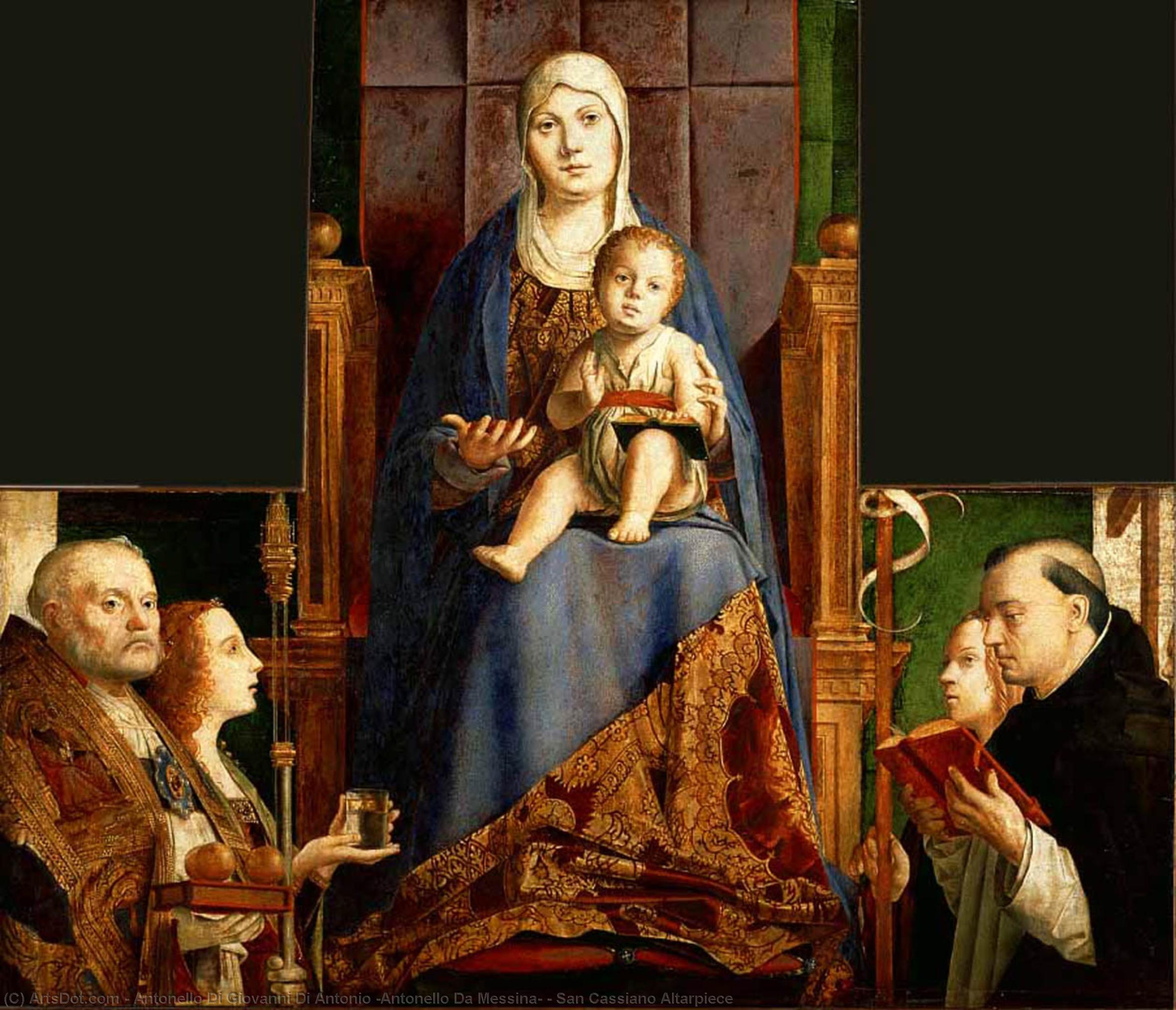 San Cassiano Altarpiece — Antonello Di Giovanni Di Antonio (antonello Da Messina)