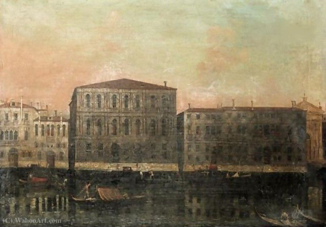 Venice, A View Of The Grande Canal At The Ca'pesaro — Francesco Albotto