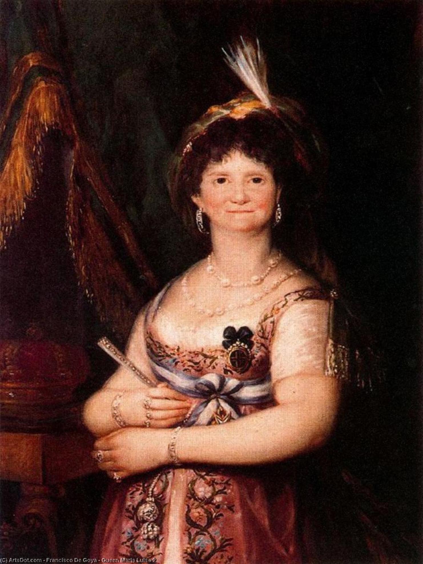 Queen Maria Luisa 2 — Франсиско Гоја