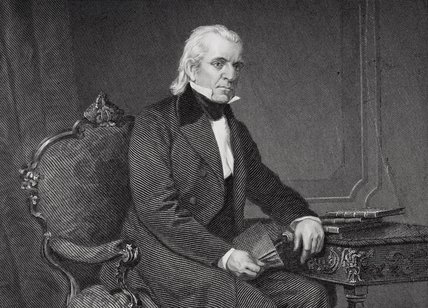 Portrait Of James Knox Polk - — Alonzo Chappel