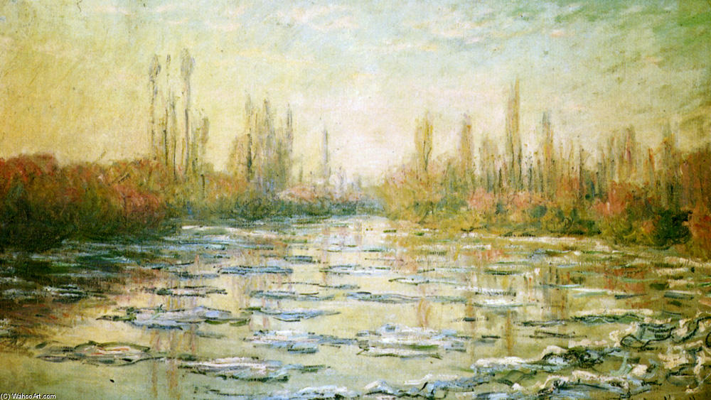 The Ice Floes — Claude Monet