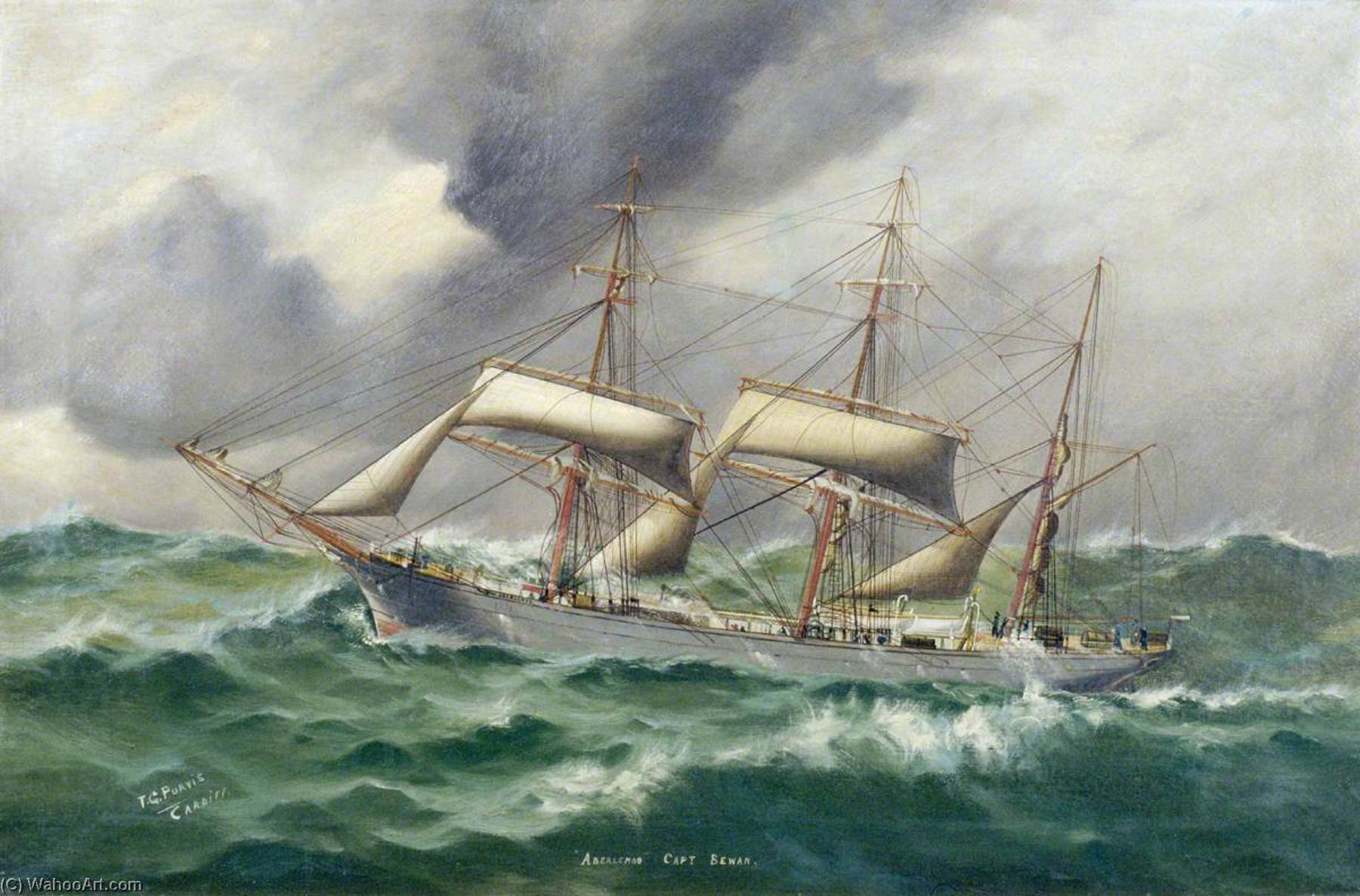 The 'aberlemno' In A Gale — Thomas G Purvis